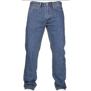 Levi's 505 Regular Fit Jeans Men's 40x32 Straight Leg Medium Blue  (38x31) NWT